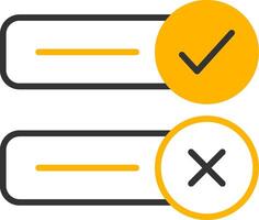Invalid Input Detected Line Two Color vector