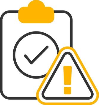 datos validación fracaso línea dos color vector