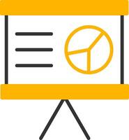 Business PowerPoint Presentation Line Two Color vector