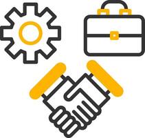 Team Collaboration App Suite Line Two Color vector