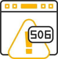 Error 506 Variant Also Negotiates Line Two Color vector
