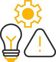 Product Development Innovation Strategy Line Two Color vector