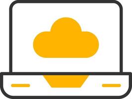 Google Cloud Platform Icon Line Two Color vector