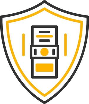 Legacy Software System Review Line Two Color vector