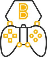 Official Game Patch Update Line Two Color vector