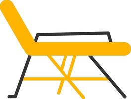 Adjustable Desk Foot Rest Line Two Color vector