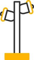 Station Public Announcement System Line Two Color vector
