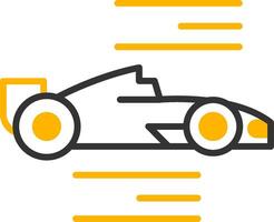 Race Condition Occurred Line Two Color vector