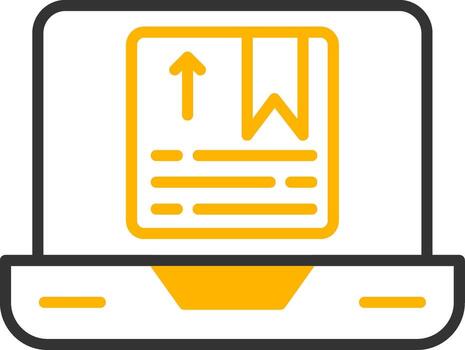 Parcel Fast Build Tool Line Two Color vector