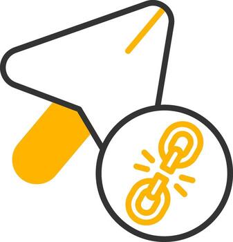 Disconnect Active Session Line Two Color vector