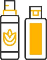 Natural Toner Witch Hazel Line Two Color vector