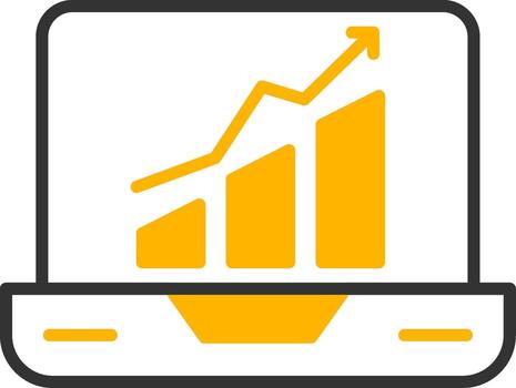 global estado administración herramienta línea dos color vector