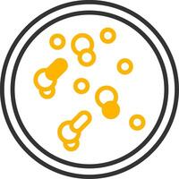Bifidobacterium infantis Early Life Probiotic Line Two Color vector