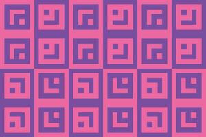A pink and purple background with squares vector