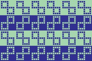 A blue and green pattern with squares vector