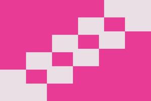 A pink and white square pattern on a background vector