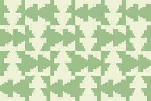 A green and white pattern with squares vector