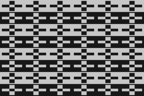 A black and white checkered pattern