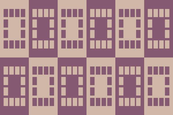 A purple and beige striped pattern