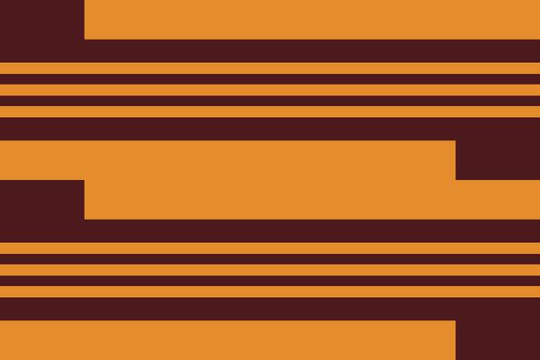 A brown and orange rectangle striped background