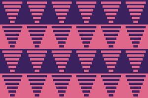 Purple and pink triangles geometric background vector