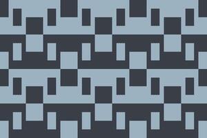 A blue and gray pattern with squares vector