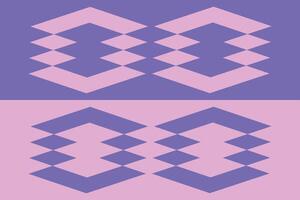 A purple and pink background with a geometric pattern vector