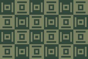 A green and black geometric pattern vector