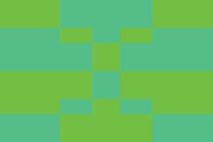 A green and blue square pattern on a white background vector