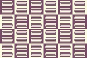 A pattern of squares in purple and white vector