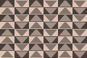 A pattern with triangles on it vector