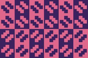 A pink and purple pattern with squares vector