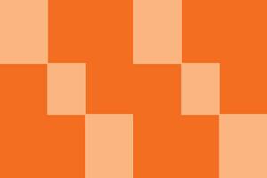 An orange and white background with squares vector
