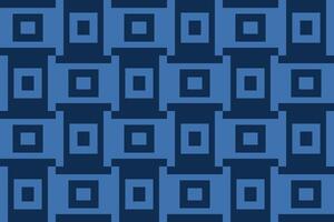A blue and black geometric pattern vector