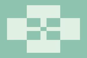 A white cross on a green background vector