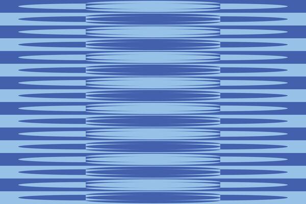 A blue and white striped background with lines