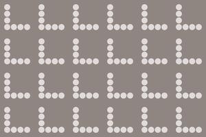 A pattern of dots on a gray background vector