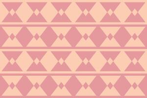 A pink and beige geometric pattern vector