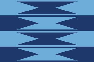 A blue and white striped pattern with three arrows vector