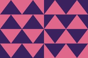 A purple and pink background with triangles vector