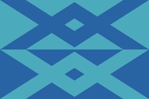 A blue and green geometric pattern vector