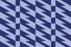 A blue and white chevron pattern vector