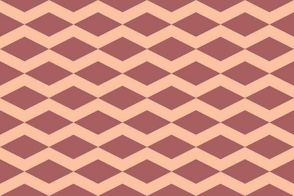 A pink and beige chevron pattern