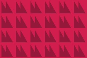 A red background with many triangles vector