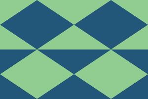 A green and blue tile with squares vector