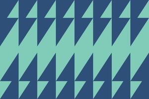 A blue and green pattern with triangles vector