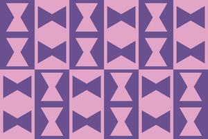 A purple and pink background with many different shapes vector