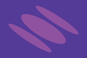 The icon for the app is purple and has three circles vector