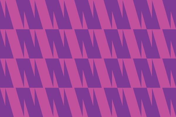 A purple and pink background with diagonal lines