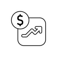 Icon a stock, isolated against a clean background,, vector
